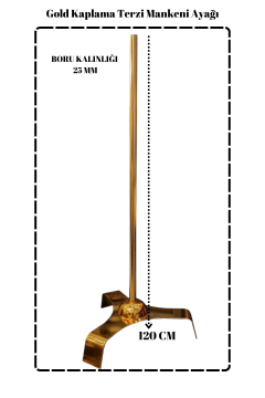 De lüks Gold Terzi Mankeni Ayağı