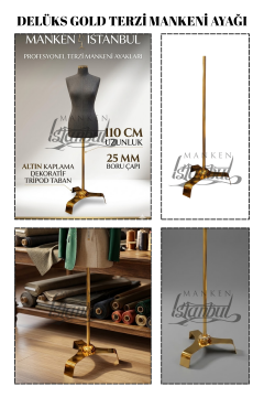 De lüks Gold Terzi Mankeni Ayağı