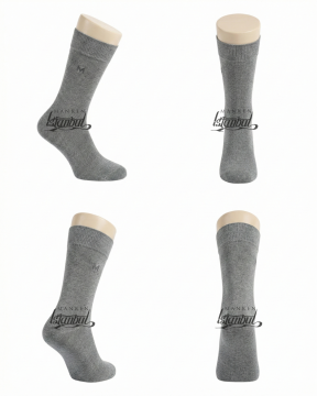 Fiber Erkek Kısa Sağ Ayak Çorap Mankeni