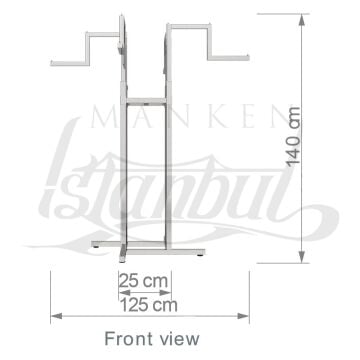 Yüksek Kalite 6 Kollu Ahtapot Metal Orta Stand