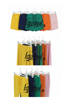 10 Adet Beyaz Plastik Mandallı Pantolon Etek Şort Askısı