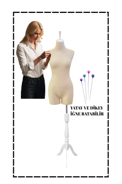 Süngerli Pantolon Giyebilen Terzi Mankeni 36/38/40 Beden 36 beden