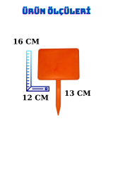 10 Adet Yaz Sil Sapla Bakliyat Etiketliği Manav Etiketliği Pazarcı Etiketi BÜYÜK - TURUNCU