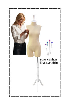 Süngerli Pantolon Giyebilen Terzi Mankeni 36/38/40 Beden 40 beden