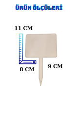 10 Adet Yaz Sil Sapla Bakliyat Etiketliği Manav Etiketliği Pazarcı Etiketi KÜÇÜK - BEYAZ