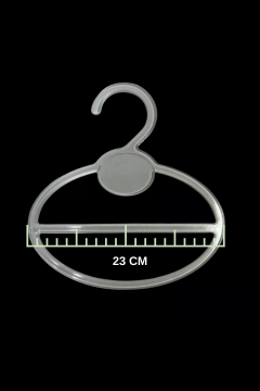 25 Adet Şeffaf Kristal Şal Askısı Eşarp Askısı