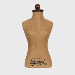 Takı Aksesuar Mankeni Jüt Kumaşlı