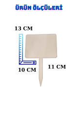 10 Adet Yaz Sil Sapla Bakliyat Etiketliği Manav Etiketliği Pazarcı Etiketi ORTA - BEYAZ
