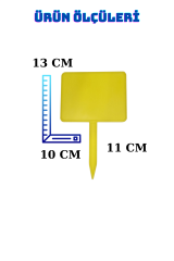 10 Adet Yaz Sil Sapla Bakliyat Etiketliği Manav Etiketliği Pazarcı Etiketi ORTA - SARI