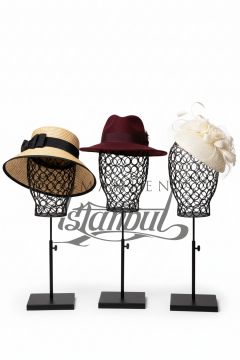 Bayan siyah renk tel kafa mankeni