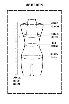 Süngerli Pantolon Giyebilen Terzi Mankeni 36/38/40 Beden