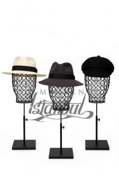 Erkek siyah renk tel kafa mankeni
