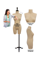 Profesyonel 38/40 Beden İğne Batabilen Terzi Prova Mankeni