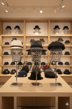 Erkek gümüş renk tel kafa mankeni