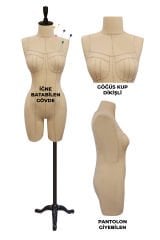 Profesyonel 38/40 Beden İğne Batabilen Terzi Mankeni Prova Mankeni