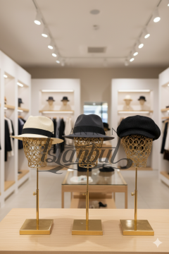 Erkek gold renk tel kafa mankeni