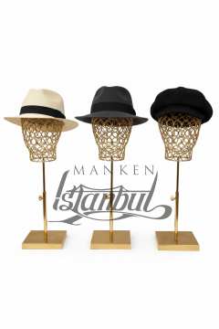 Erkek gold renk tel kafa mankeni