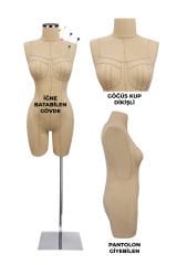 Profesyonel 38/40 Beden İğne Batabilen Terzi Prova Mankeni