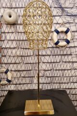 Erkek gold renk tel kafa mankeni