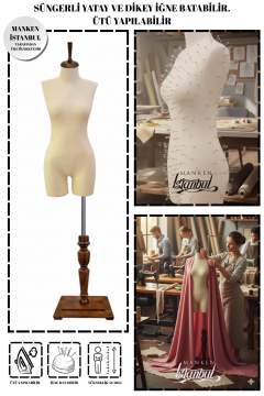 Süngerli Pantolon Giyebilen Terzi Mankeni 36/38/40 Beden