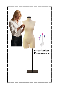 Süngerli Pantolon Giyebilen Terzi Mankeni 36/38/40 Beden