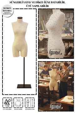 Süngerli Pantolon Giyebilen Terzi Mankeni 36/38/40 Beden