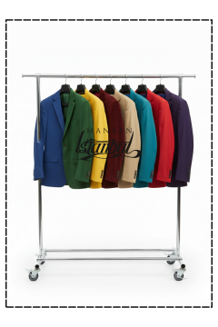 10 Adet 48 Cm Kaydırma Yapmaz, Geniş Omuz, Özel Üretim Ceket Askısı,Palto Askısı,Takım Elbise Askısı