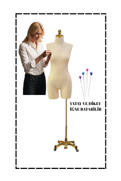 Süngerli Pantolon Giyebilen Terzi Mankeni 36/38/40 Beden