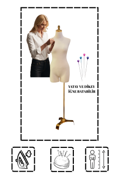 Süngerli Pantolon Giyebilen Terzi Mankeni 36/38/40 Beden 36 beden