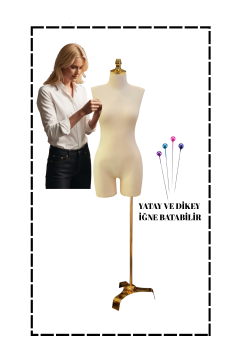 Süngerli Pantolon Giyebilen Terzi Mankeni 36/38/40 Beden 38 beden