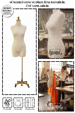 Süngerli Pantolon Giyebilen Terzi Mankeni 36/38/40 Beden 36 beden