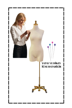 Süngerli Pantolon Giyebilen Terzi Mankeni 36/38/40 Beden 36 beden