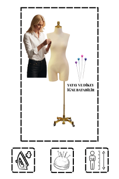 Süngerli Pantolon Giyebilen Terzi Mankeni 36/38/40 Beden 38 beden