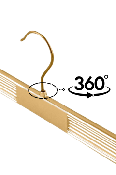 Etek Askısı Gold Renk Pantolon Askısı 10 Adet