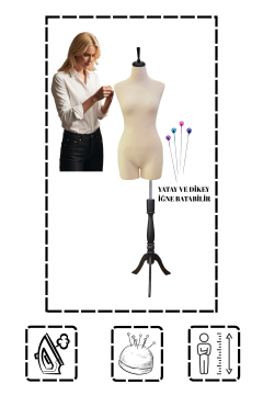 Süngerli Pantolon Giyebilen Terzi Mankeni 36/38/40 Beden 36 beden