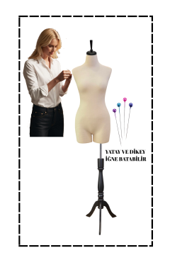 Süngerli Pantolon Giyebilen Terzi Mankeni 36/38/40 Beden 36 beden