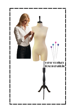 Süngerli Pantolon Giyebilen Terzi Mankeni 36/38/40 Beden 38 beden