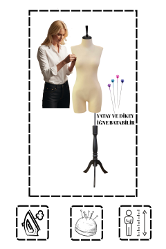 Süngerli Pantolon Giyebilen Terzi Mankeni 36/38/40 Beden 38 beden