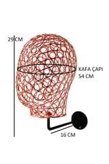 Duvara Monte Bayan Tel Kafa Mankeni ROSE