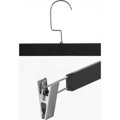 Lamine Yüksek Kalite 10 Adet Ahşap Pantolon Etek Askısı