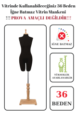 Pantolon Giyebilen 36-38-40-42-44-46 Beden Vitrin Amaçlı Terzi Mankeni