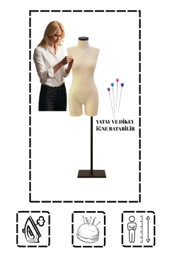 Süngerli Pantolon Giyebilen Terzi Mankeni 36/38/40 Beden 38 beden