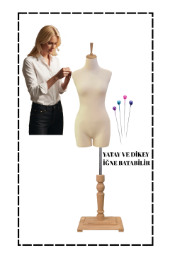 Süngerli Pantolon Giyebilen Terzi Mankeni 36/38/40 Beden 36 beden