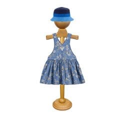 Ahşap Çocuk Estetik Vitrin Mankeni 18-24 Aylık