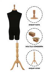 Pantolon Giyebilen 48 Beden Erkek Vitrin Terzi Mankeni