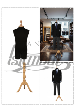 Pantolon Giyebilen 48 Beden Erkek Vitrin Amaçlı Terzi Mankeni