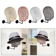 Duvara Monte Erkek Tel Kafa Mankeni SİYAH