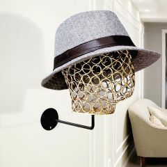 Duvara Monte Erkek Tel Kafa Mankeni GOLD