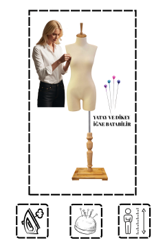 Süngerli Pantolon Giyebilen Terzi Mankeni 36/38/40 Beden 38 beden