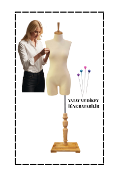 Süngerli Pantolon Giyebilen Terzi Mankeni 36/38/40 Beden 38 beden